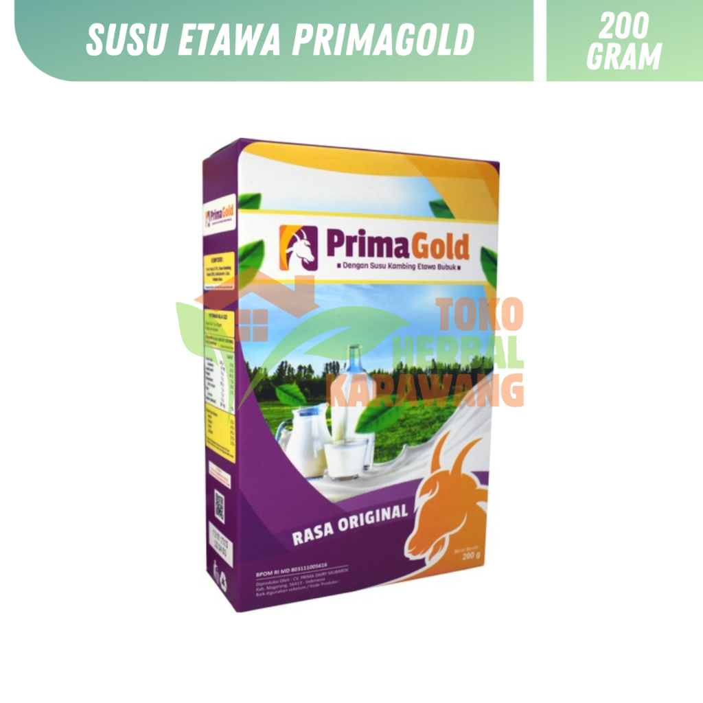 

[RESTOK Siap Kirim] PRIMAGOLD / Prima Gold - Susu Kambing Etawa Isi 200gr