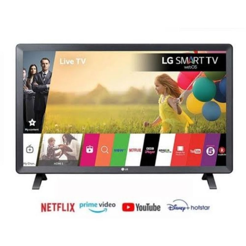 Led TV LG 24 inch 24" 24TQ520S Smart TV Digital TV LG