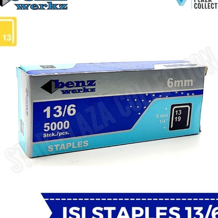 

HARGA GROSIR Isi Staples Manual Staples Tembak tacker Merek RAPID RAPIDE BENZ WERKZ Original Uk 136mm 6mm untuk Pengerjaan Jok Motor Jok Mobil Sofa Funiture Kayu