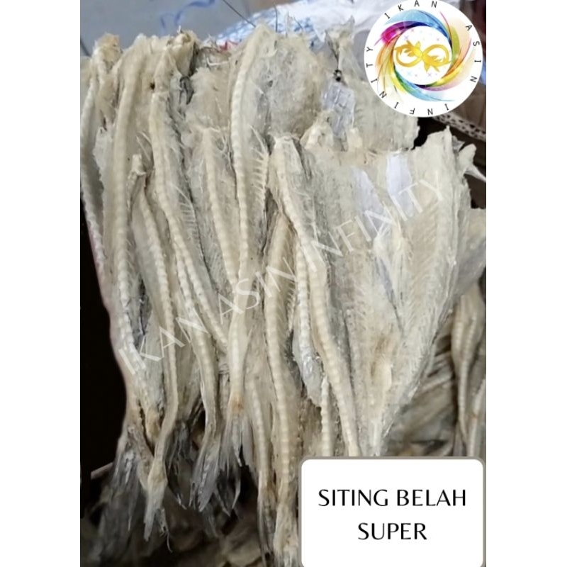

Ikan asin Siting Belah Super (500 gram)