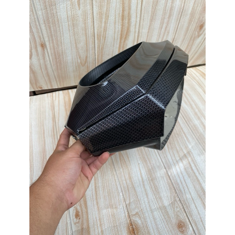 Batok stang vespa excel komplit Vifo carbon