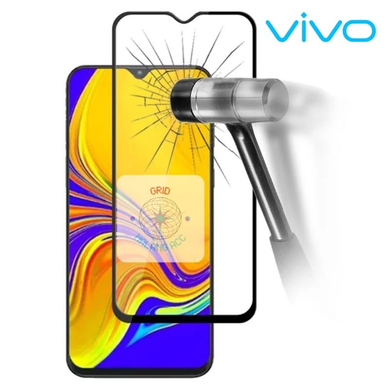 TG TEMPERED GLASS VIVO FULL 5D / ANTI GORES / PELINDUNG LAYAR 5D FULL ALL TYPE VIVO S1 V5 V15 V15 PR