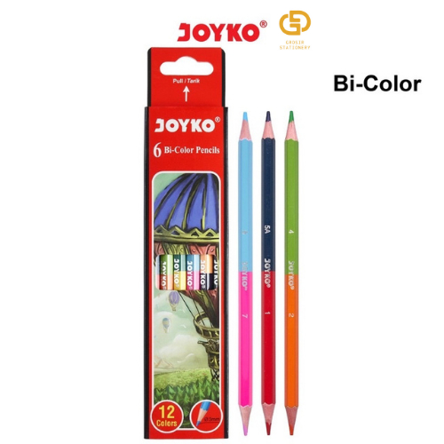 

Joyko Pensil Warna Bi-Color CP-Bi100