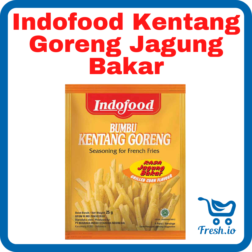 

Indofood Bumbu Kentang Goreng Rasa Jagung Bakar