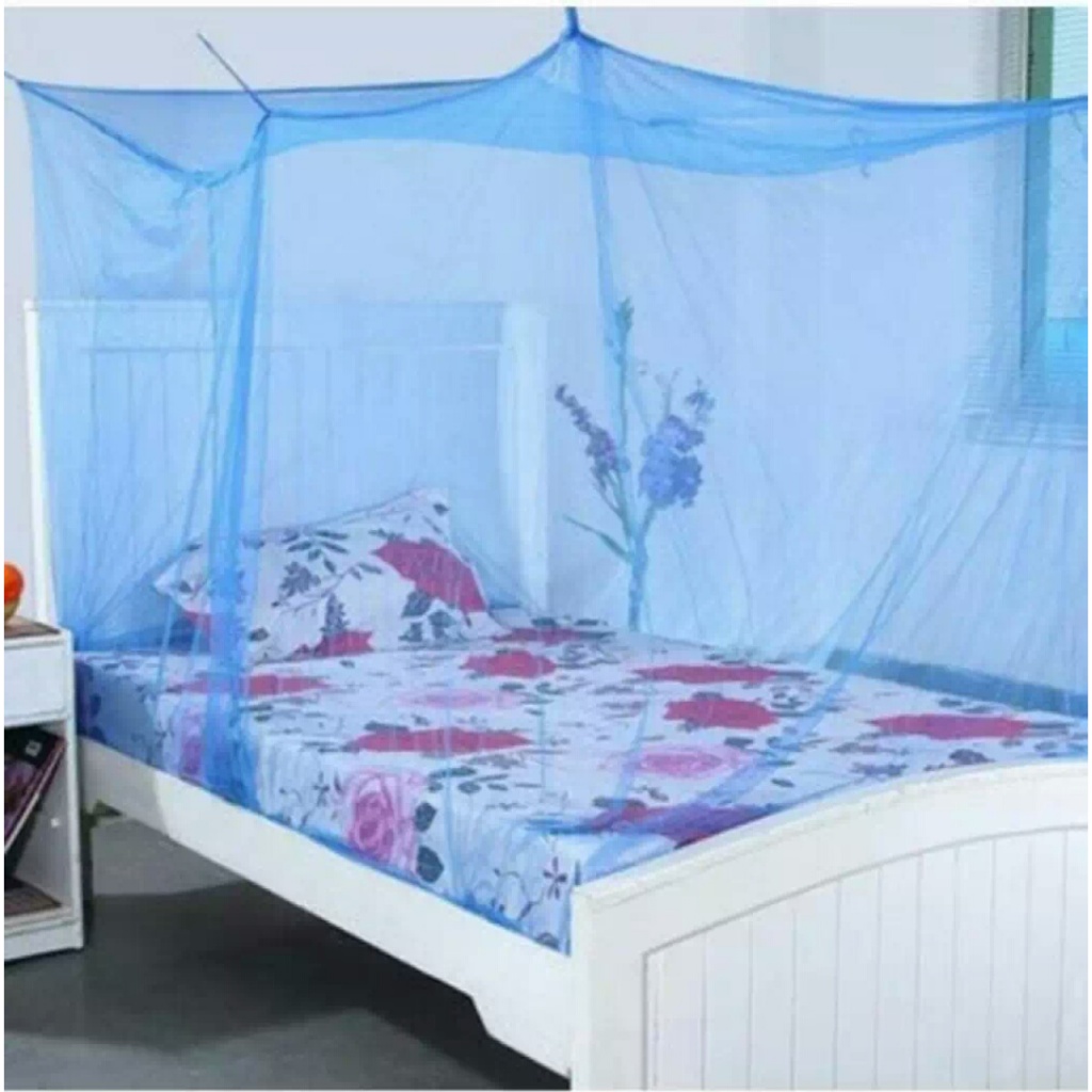 kelambu tidur anti nyamuk/kelambu tebal/kelambu polos jumbo