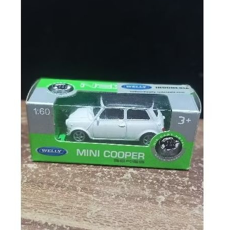 WELLY MINI COOPER WHITE 1:60