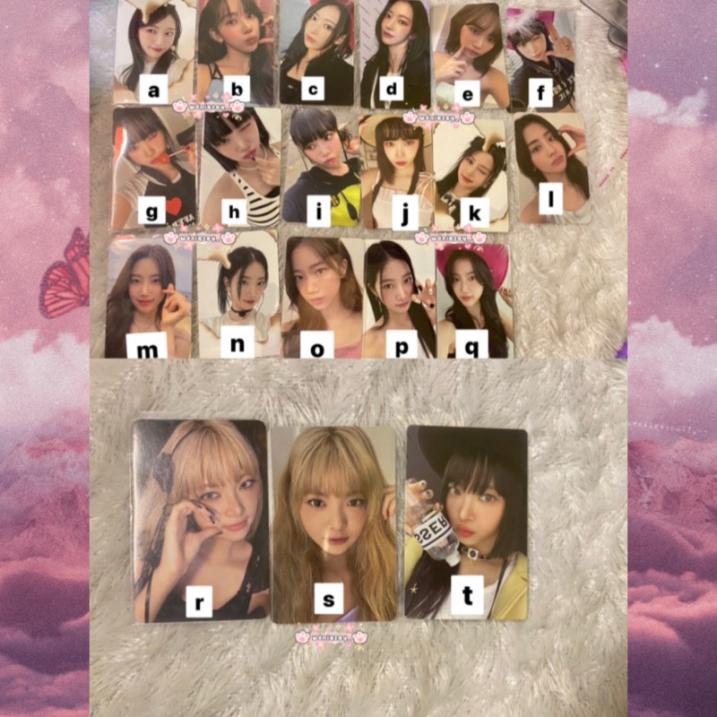 PHOTOCARD OFFICIAL LE SSERAFIM