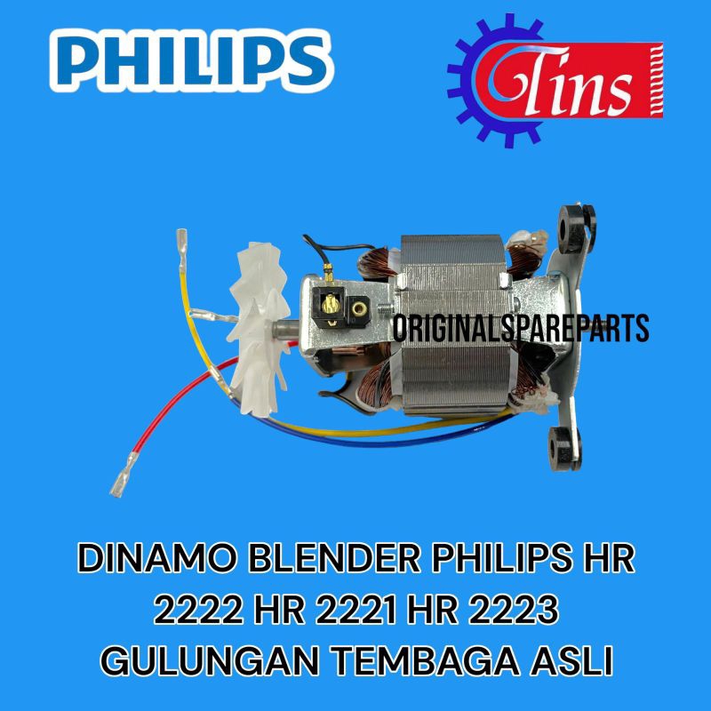 DINAMO BLENDER PHILIPS HR2221 HR2222 HR2223 / MESIN BLENDER PHILIPS HR2221 HR 2222 HR 2223