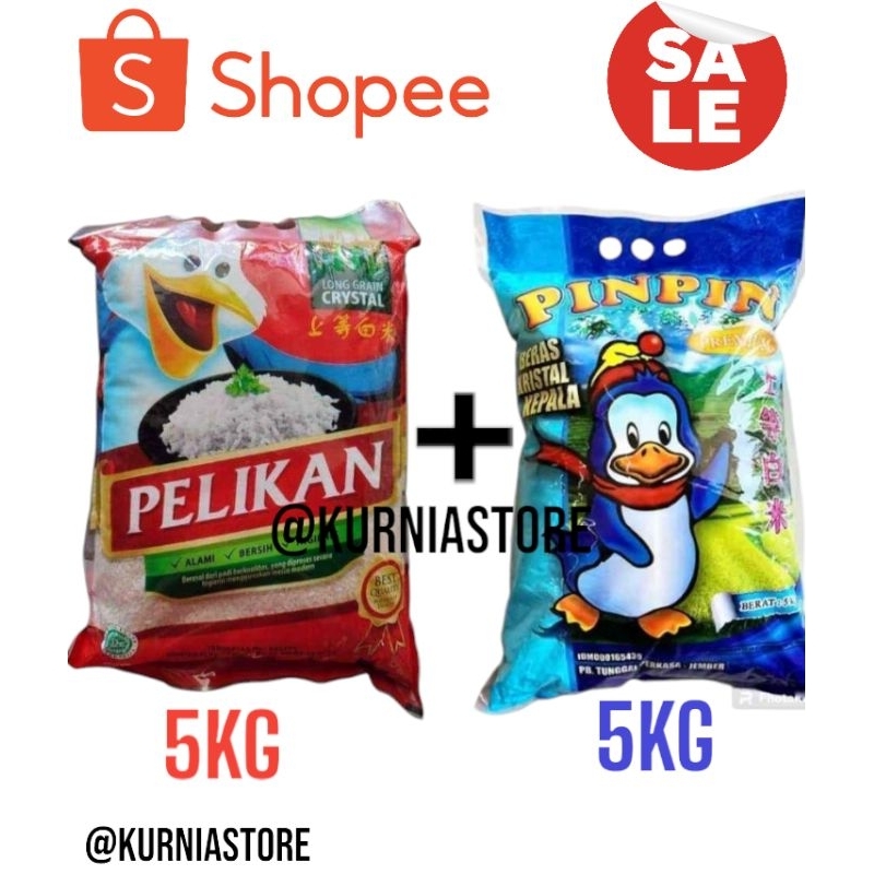 

PROMO!!! PAKET SUPER PREMIUM FAVORIT PELIKAN 5KG + PINPIN 5KG HEMAT MURAH