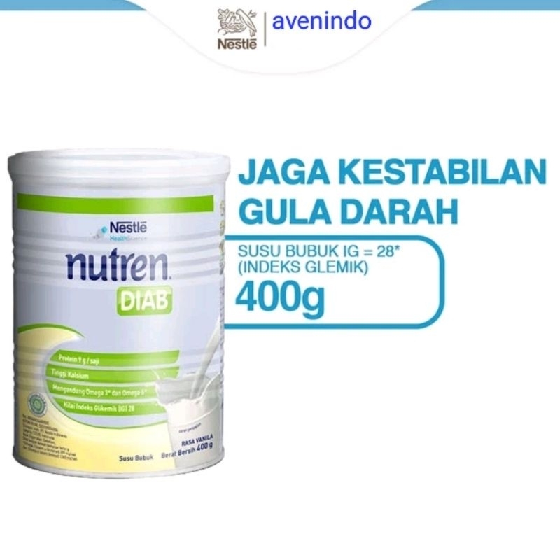 

nutren diabets susu untuk pengontrol gula 400gram