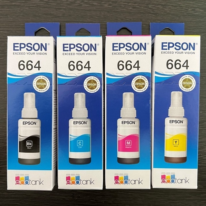 Tinta Epson 664 (T664) Original Terbaru