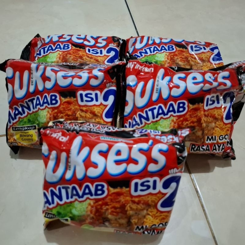

Mie Instan Sukses isi 2 Rasa Ayam Geprek @5bungkus