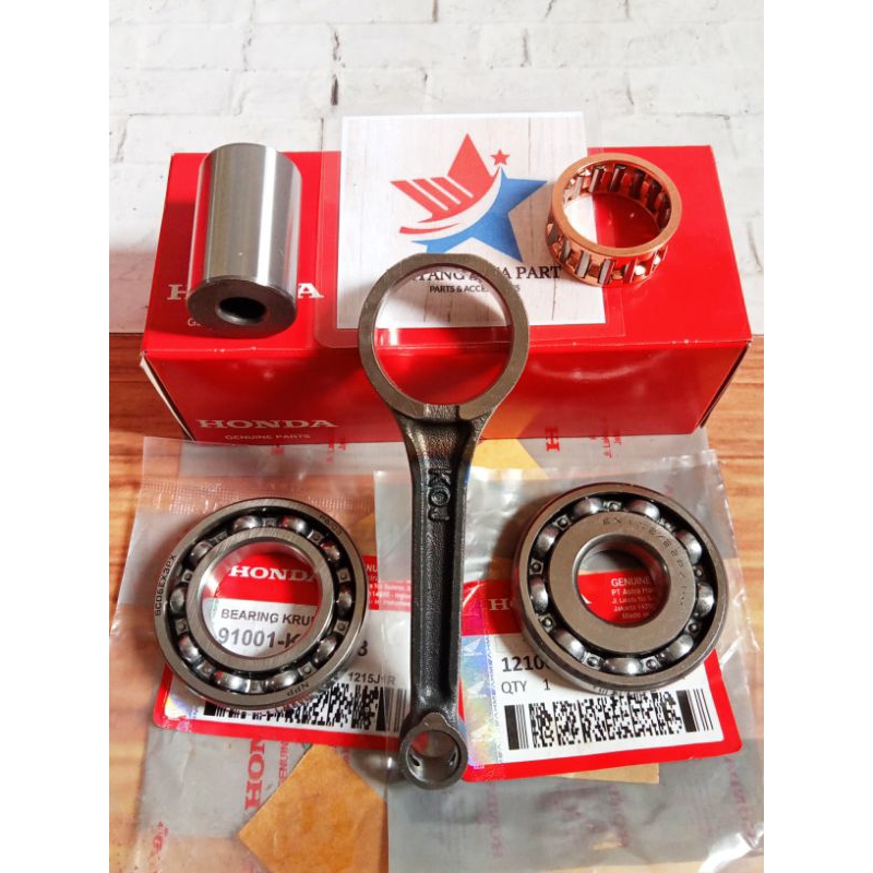 Stang Seher Komplit Bering Kanan Kiri Honda Genio,Beat Esp 2020-2022,Beat Deluxe,Beat Street (KOJ)