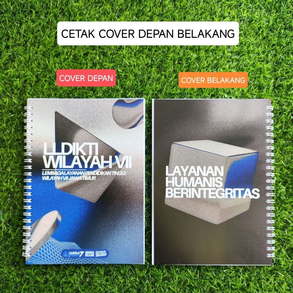 

Tambahan Cetak Cover Belakang Full Color Notebook Spiral A5