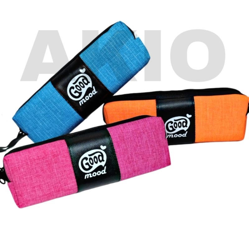 

Tempat Pensil Karakter GOOD MOOD Resleting SHINTOENG ST.848.A Lucu Zipper Ziper Pouch Kosmetik