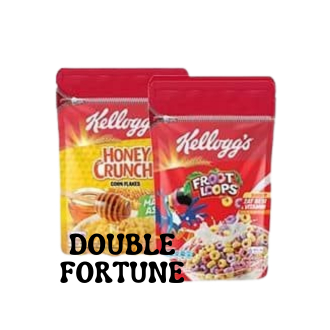 

KELLOGG`S SEREAL FROOT LOOPS / HONEY CRUNCH CORN FLAKES CEREAL POUCH 55g