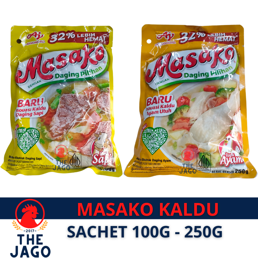 

Masako Kaldu Ayam & Sapi Kemasan Hemat