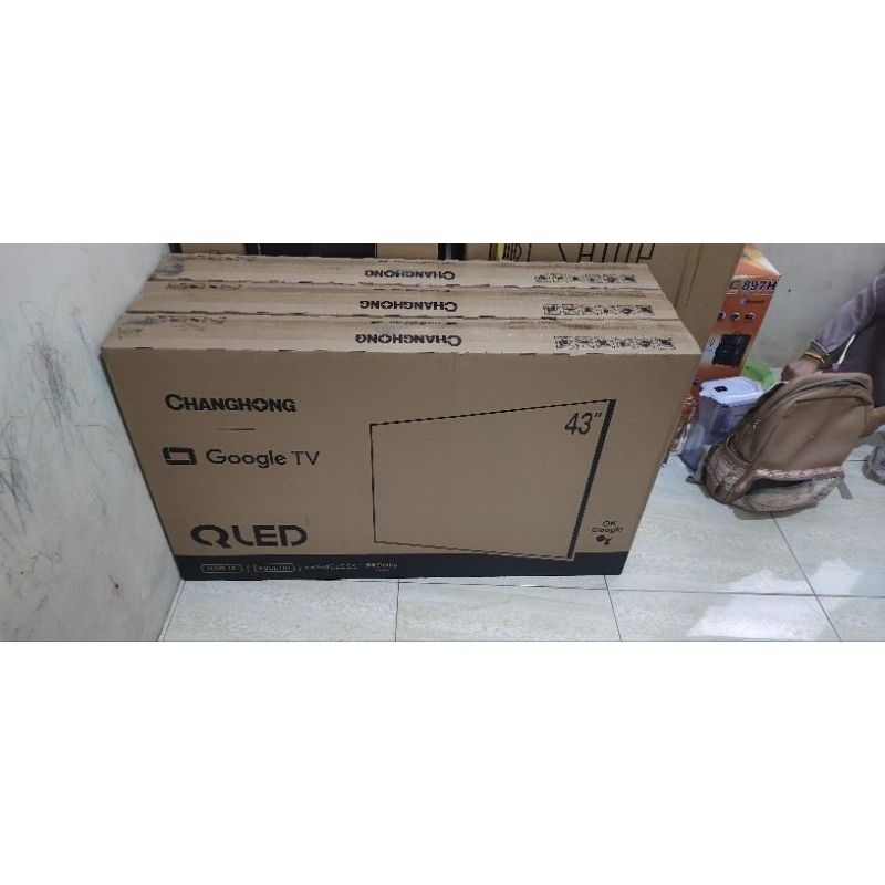TV CHANGHONG ANDROID QLED 32 43 INC