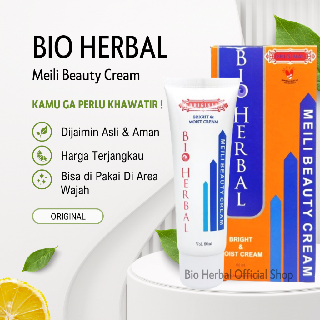 Bio Herbal Meilibahenling Bpom Penghilang Bekas Luka 100 % Original