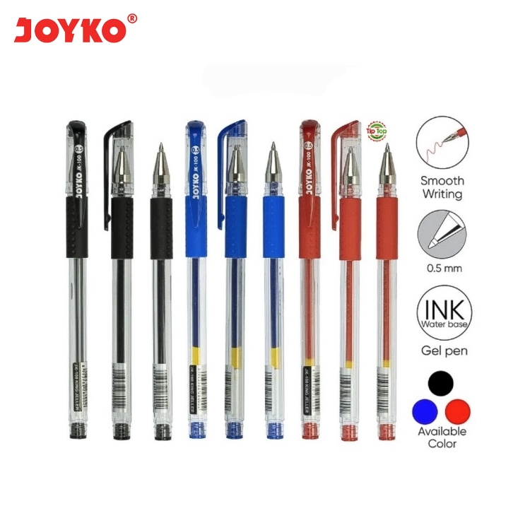 

Pulpen gel JOYKO JK-100 (12 pcs) Bisa beli satuan/eceran