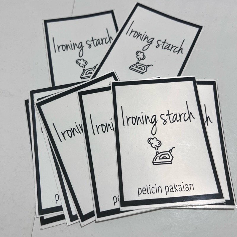 

STIKER SAJA STICKER KOTAK SPRAY UKURAN 500ML HARGA PER PCS . label laundry botol refill tempat sabun cair aesthetic waterproof estetik