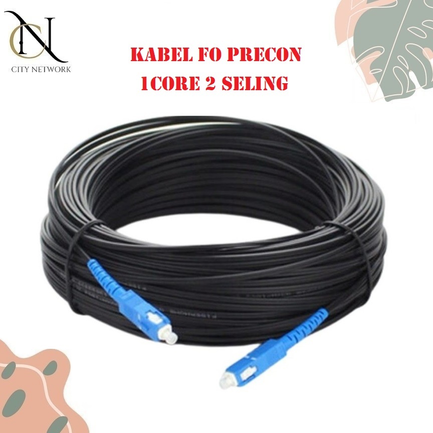 KABEL FO FIBER OPTIK DROPCORE 1 CORE 2 SLING 1CORE 2SLING