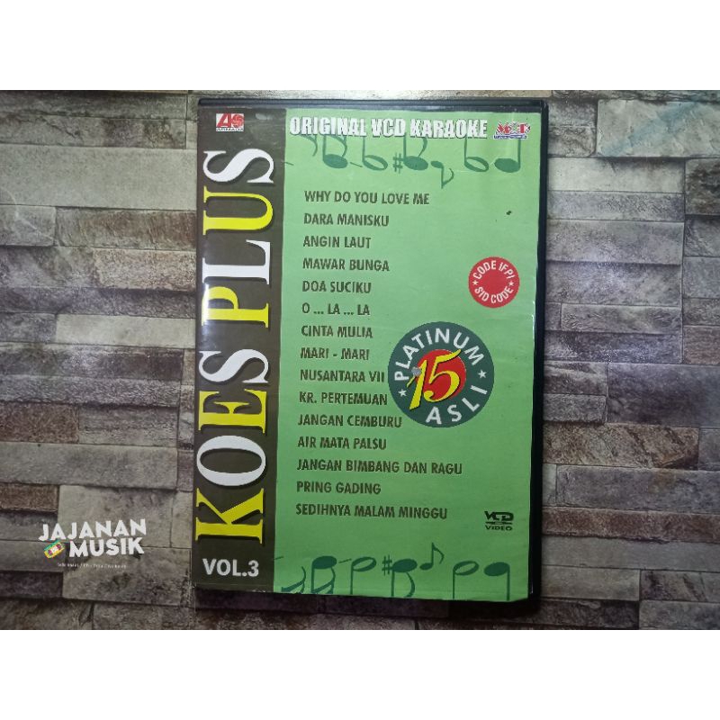 VCD Koes Plus (15 Platinum Hits)