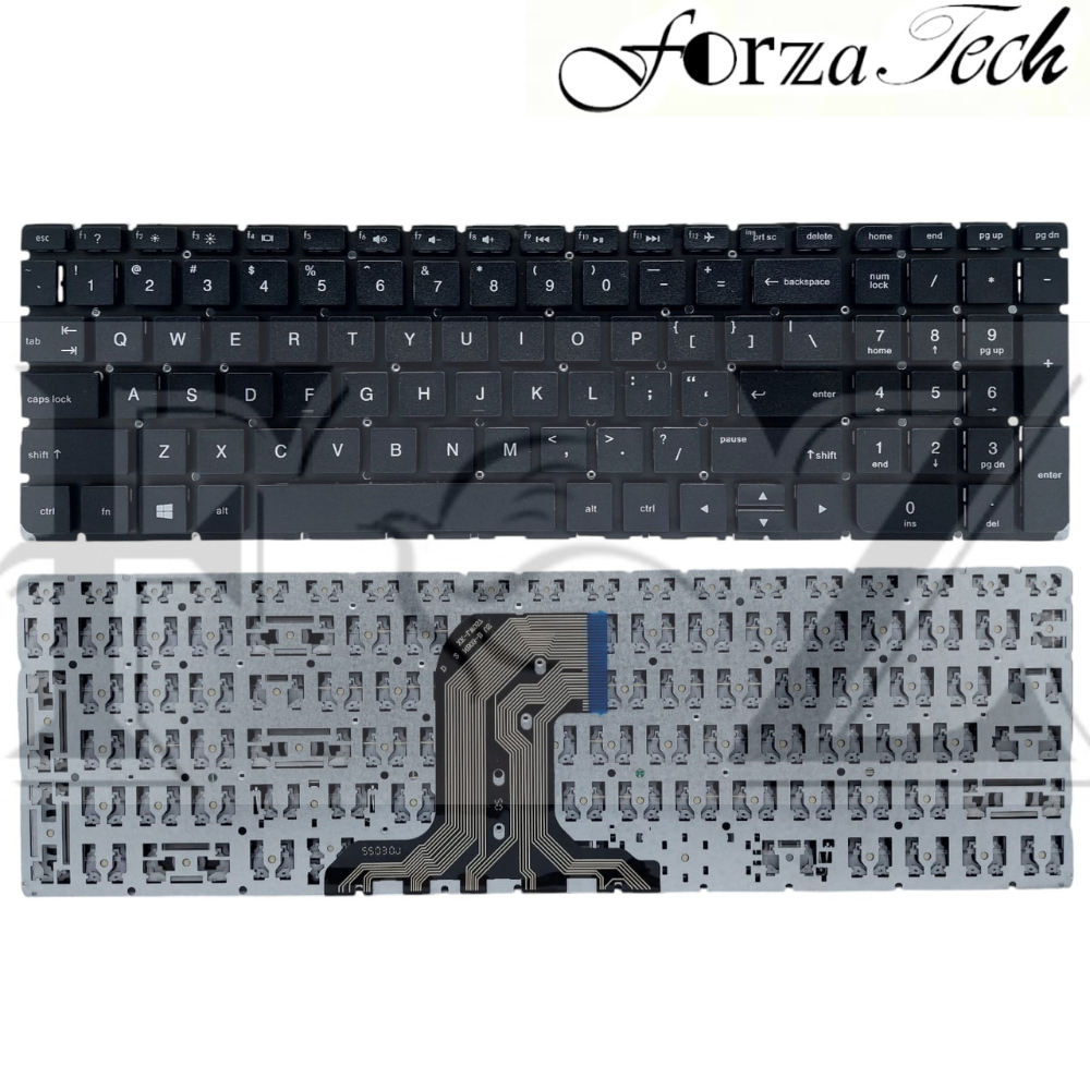 Keyboard Laptop HP 15ba 15-ba 15-ba004ax 15-ba009dx 15-ba026ax 15-ba029ax Hitam BERGARANSI NEW