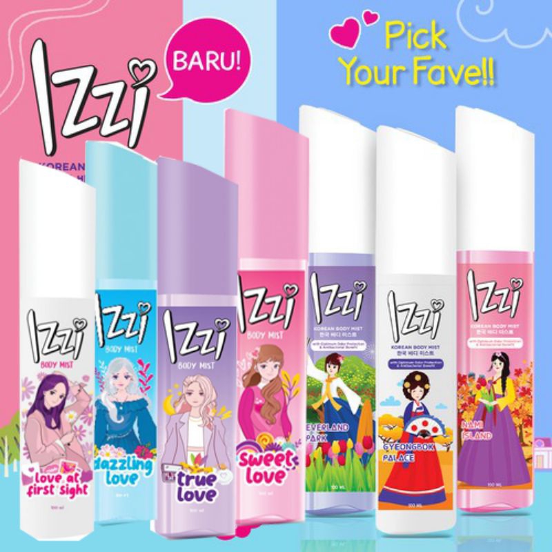 IZZY BODY MIST 100 ML