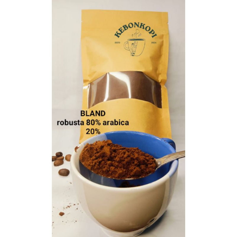 

kopi bubuk bland robusta 80% arabica 20%