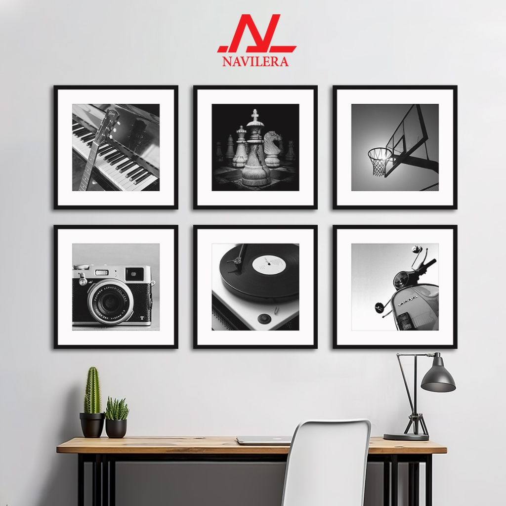 NAVILERA.CO Hiasan Dinding Retro Vintage Pajangan Jadul Poster Band Kamar Aesthetic