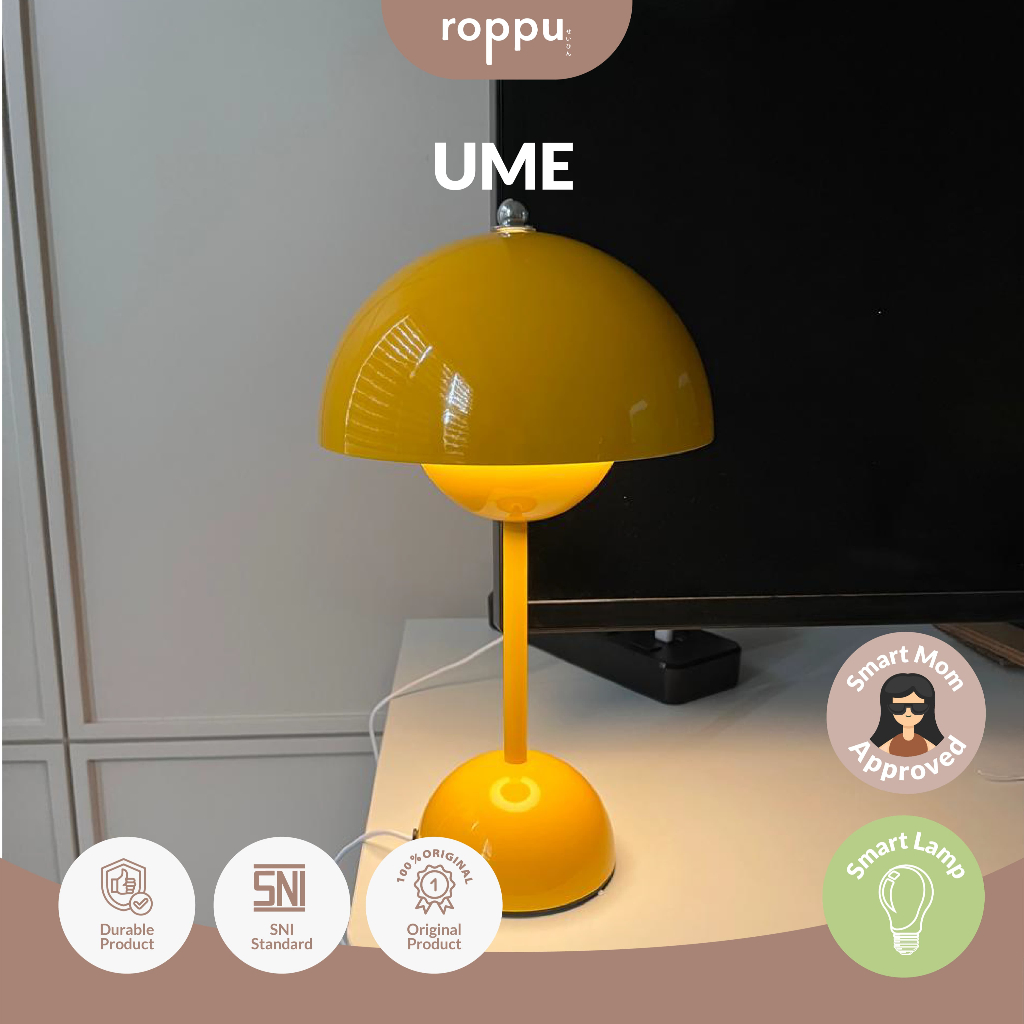 ROPPU Lampu Belajar Lampu Meja Aesthetic