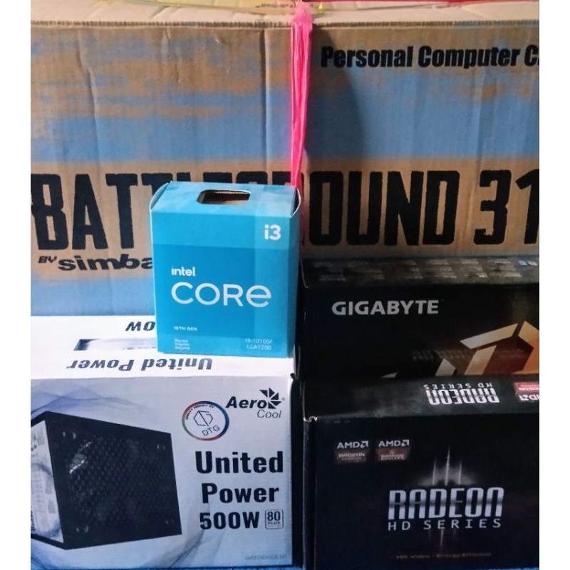 PC Second Intel core i3 10105F