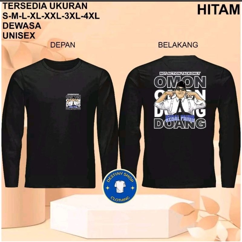 KAOS OMON OMON DOANG LENGAN PANJANG
