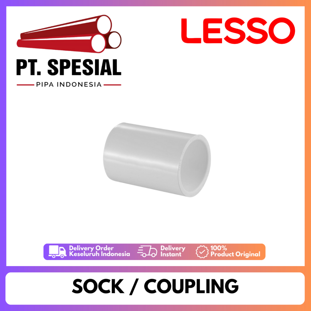 Sok dn32 Conduit Lesso / Coupling Lesso / Sok Conduit Coupling Lesso - 09