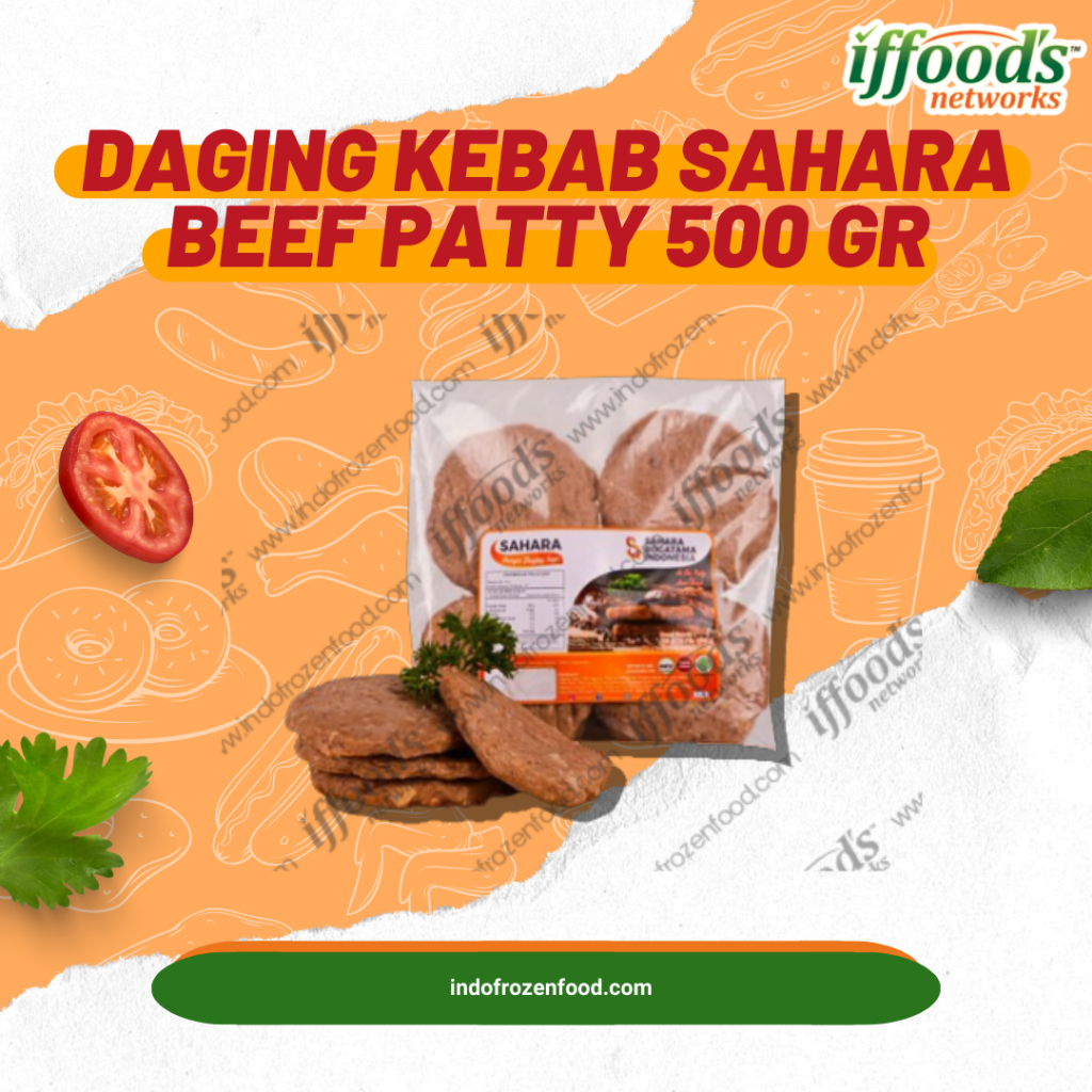 

Yona beef patties sahara beef patty Sosis bernardi Premium