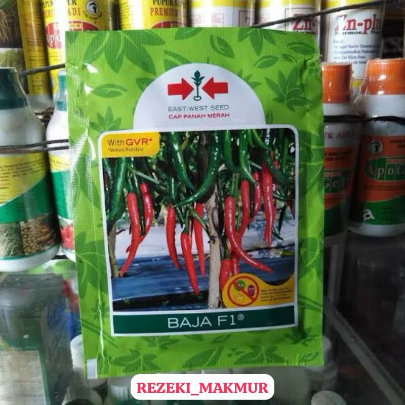 Benih Cabai Besar BAJA F1 1500 Biji - Bibit Cabe Cap Panah Merah