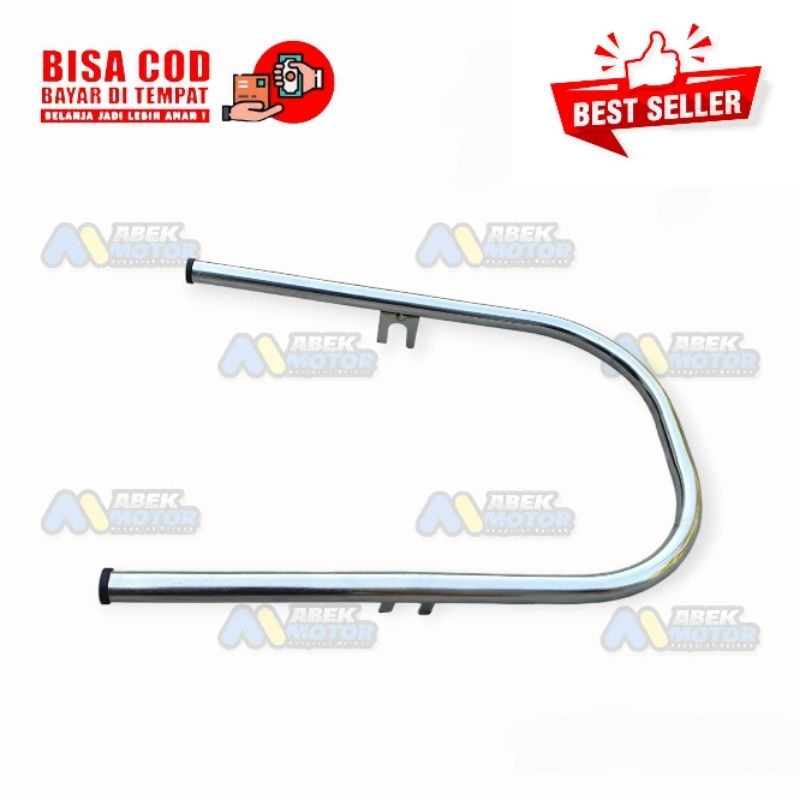 Begel Behel Pegangan Jok U C800 PNP C70 Krom Repro