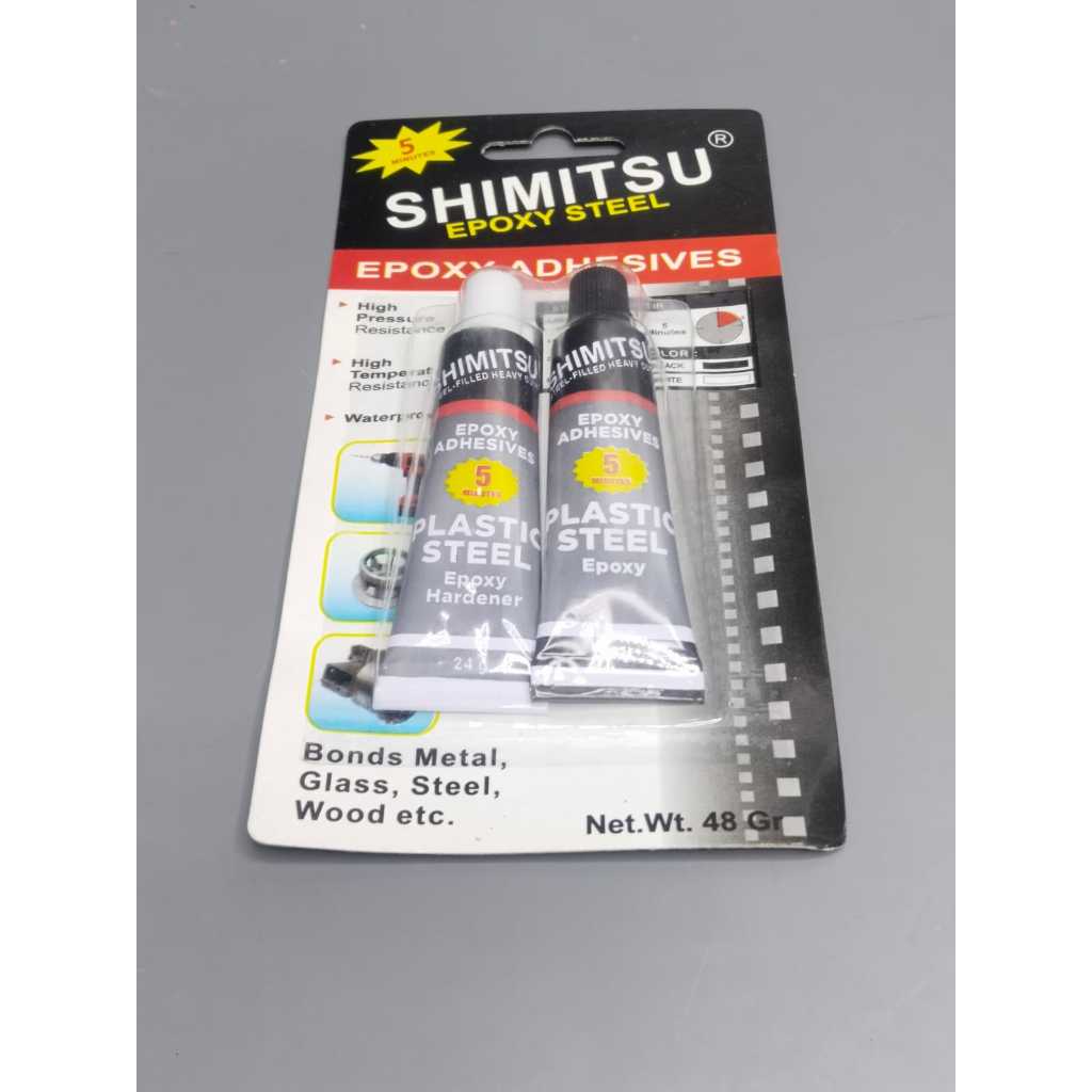 

Lem Shimitsu 5 Menit Lem Shimitsu Epoxy 48 GR Lem Shimitsu Besi Plastik
