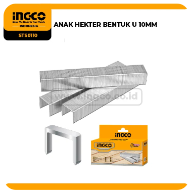

ISI STAPLES ANAK HEKTER BENTUK U 10MM INGCO STS0110