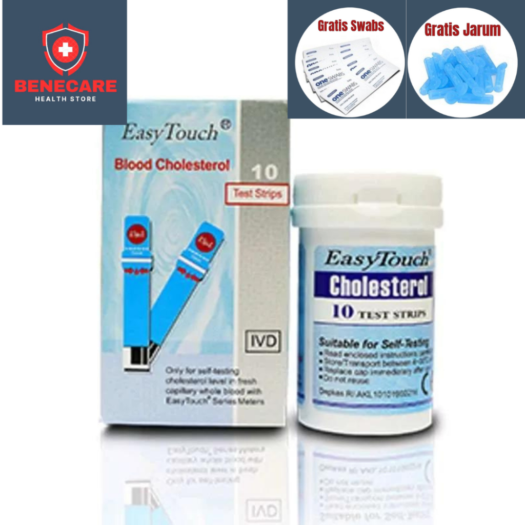 Strip Kolestrol Easy touch 3 in 1