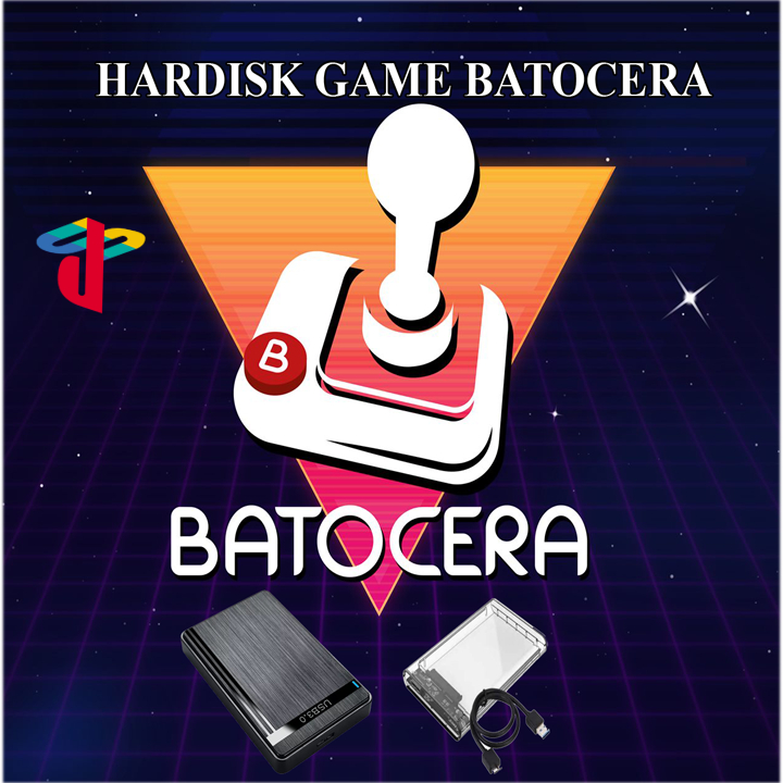 HDD BATOCERA | Hard Disk isi game batocera