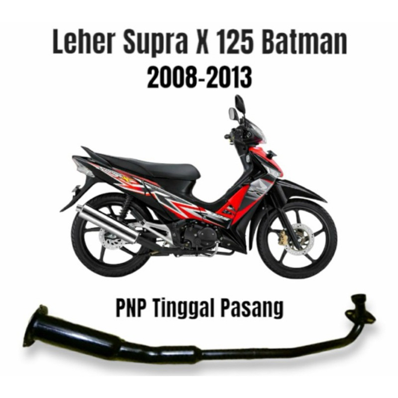 leher knalpot supra x 125 batman supra fi standar