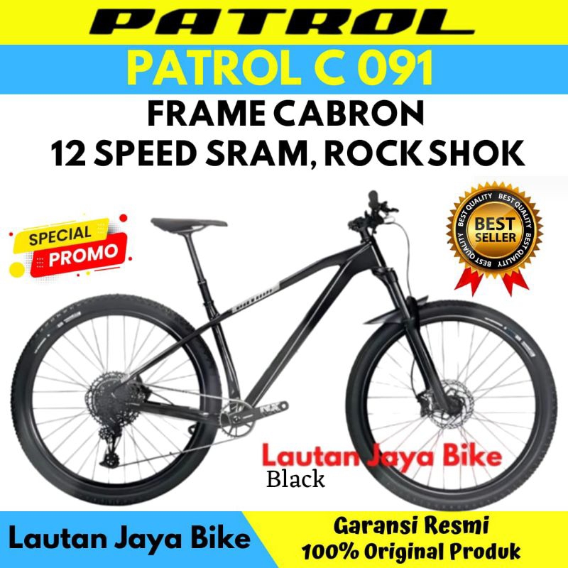 PATROL C091 2021 CARBON 12 SPEED SRAM SEPEDA MTB 29 PATROL