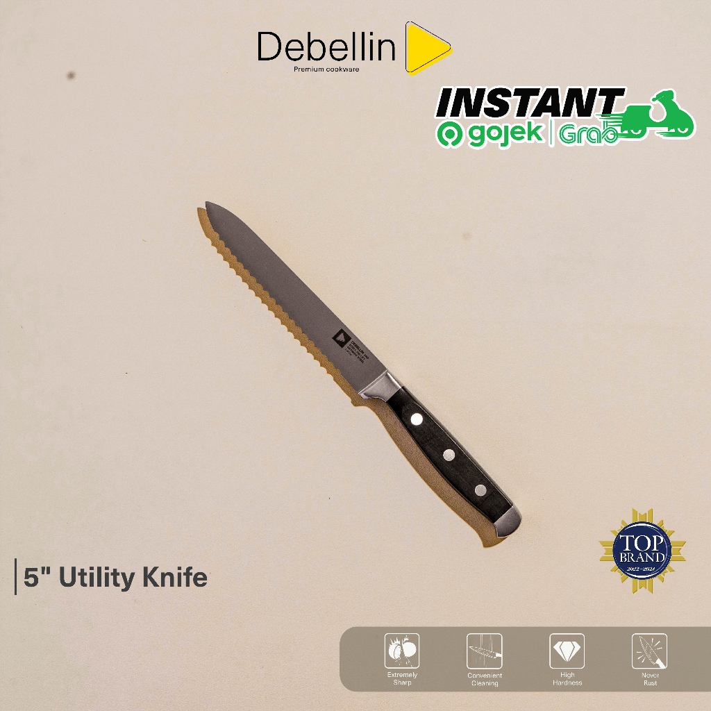 Debellin Messer Pro Utility Knife 5"