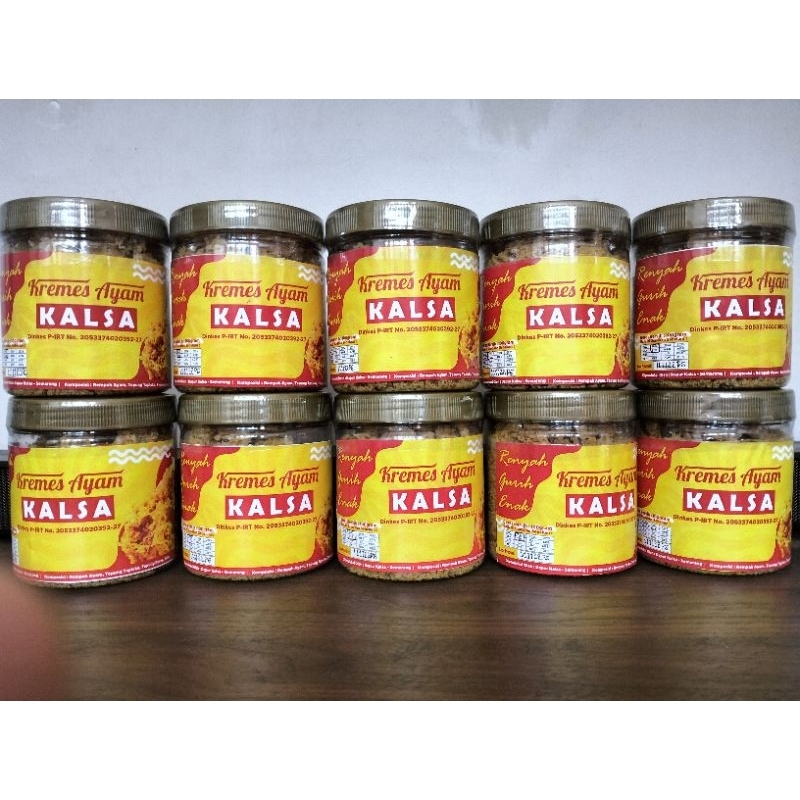 

kremes ayam kalsa kemasan 150gr