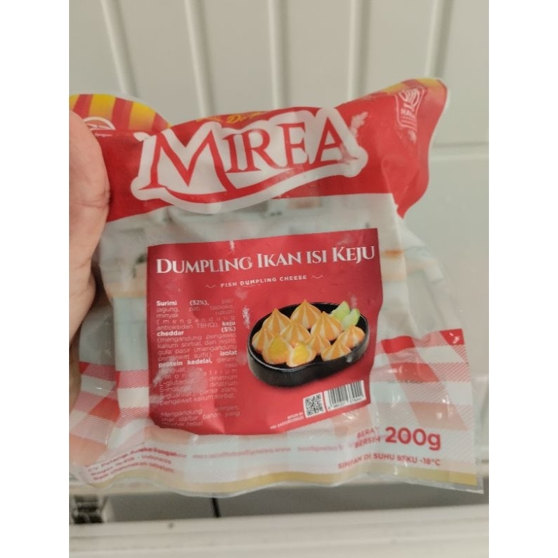 

Mirea Dumpling Ikan isi Keju uk 200gr