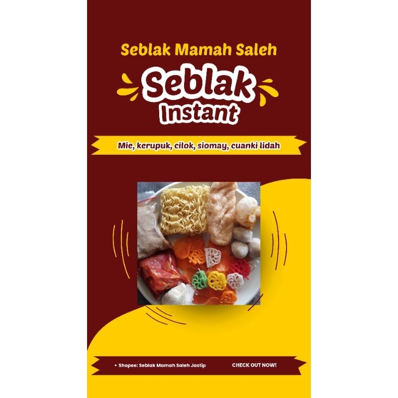 

Seblak mamah saleh | seblak instant | seblak viral