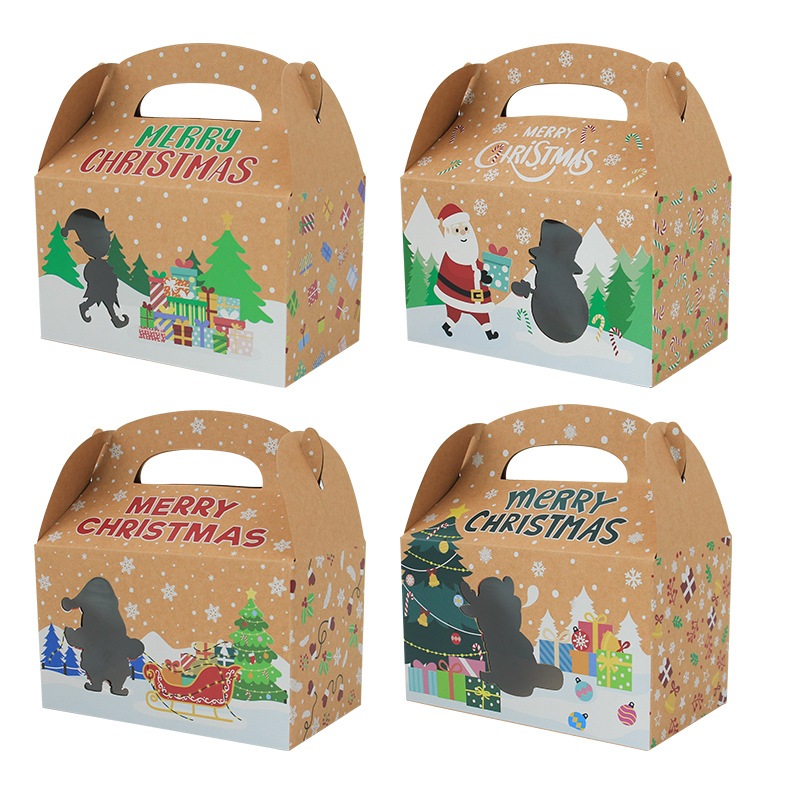 

NEW 2024 (NT-02) BOX HAMPERS NATAL - BOX CHRISTMAS - KARDUS HANDCARRY SNACK CHRISTMAS MINI