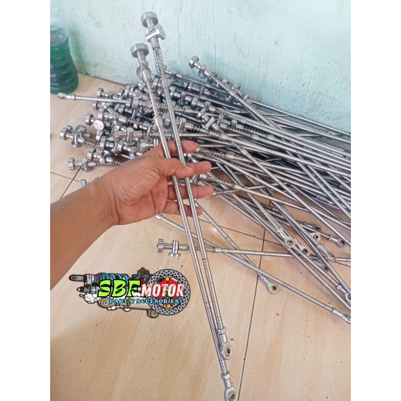 stik rem penahan rem ful stanlis + phs universal Tiger gl pnp cb stik rem cb panjang